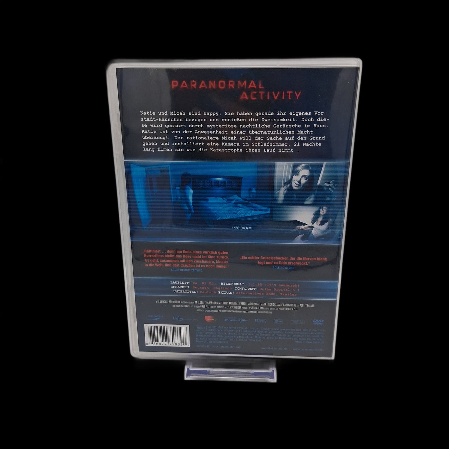 Paranormal Activity - Alternativen Ende als Extra Feature - DVD - Gebraucht