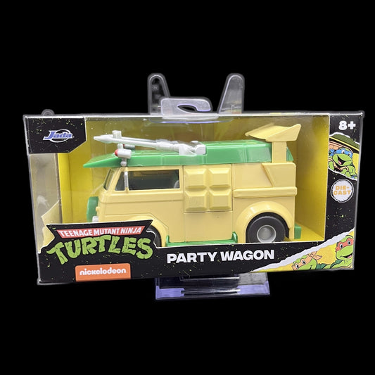 TMNT Party Wagon - Teenage Mutant Ninja Turtles - Jada Toys - Gelb - Neu