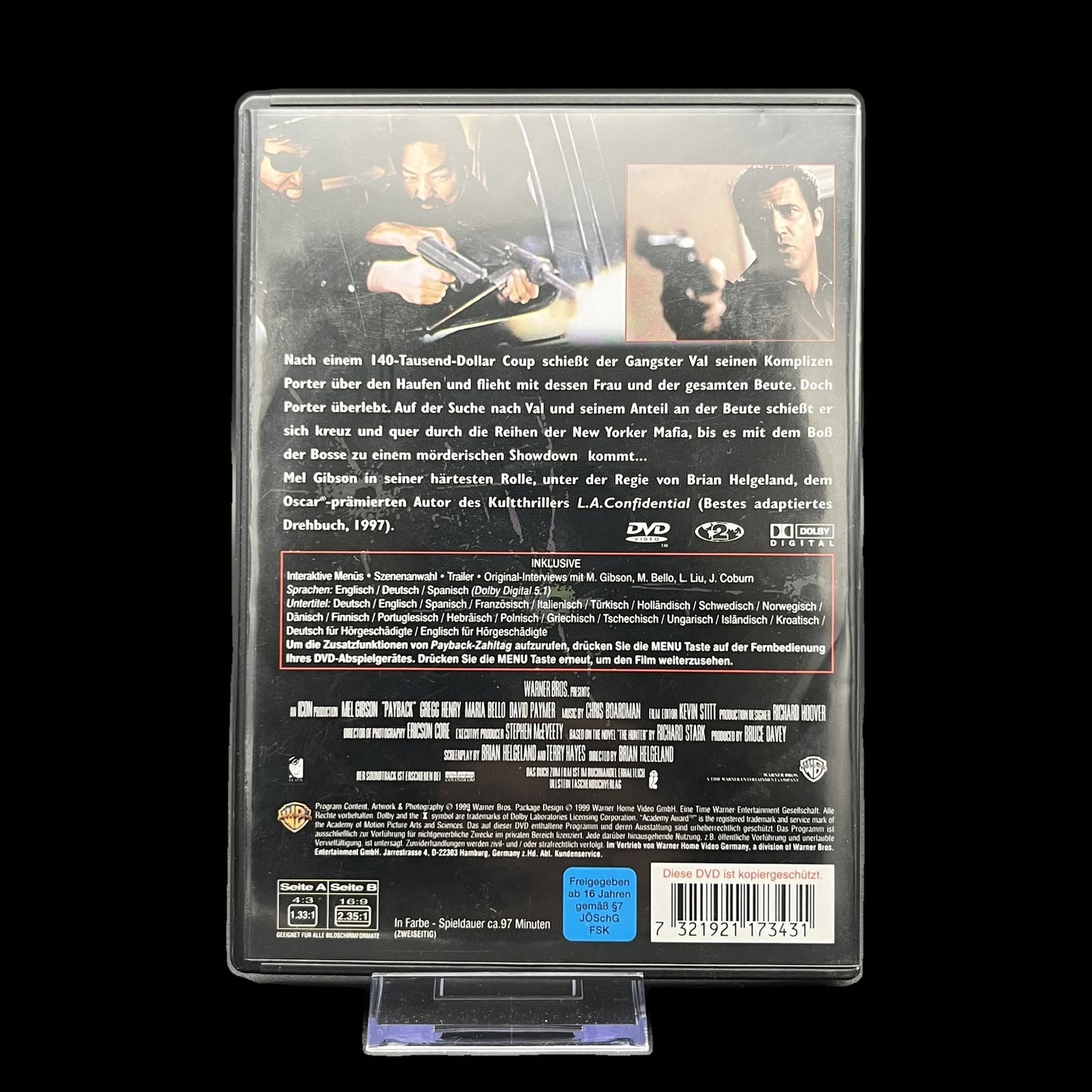Payback - Zahltag - Action - DVD - Film - Polizist & Räuber - Gebraucht