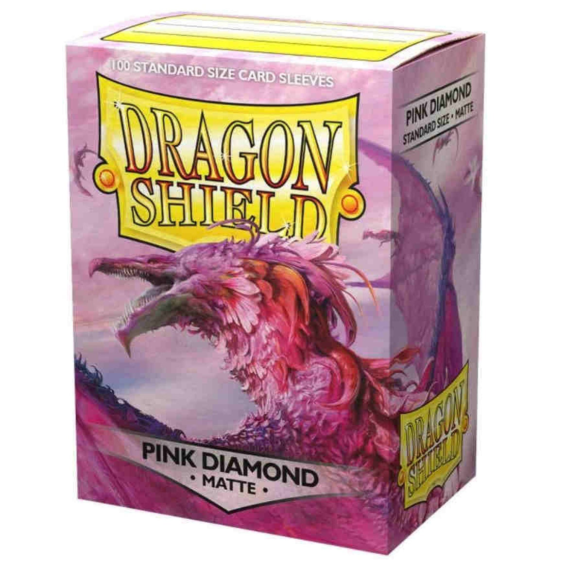 Dragon Shield: Matte – Pink Diamond (100) - Kartenhüllen - Neu & OVP