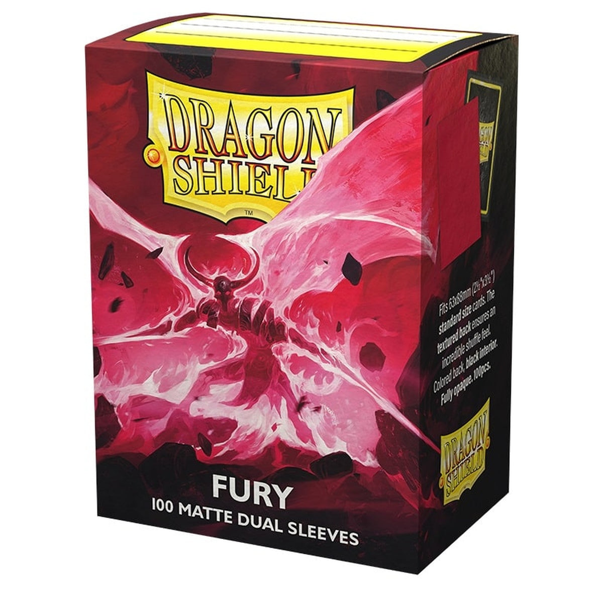 Dragon Shield: Matte – Dual Fury (100) - Kartenhüllen - Neu & OVP