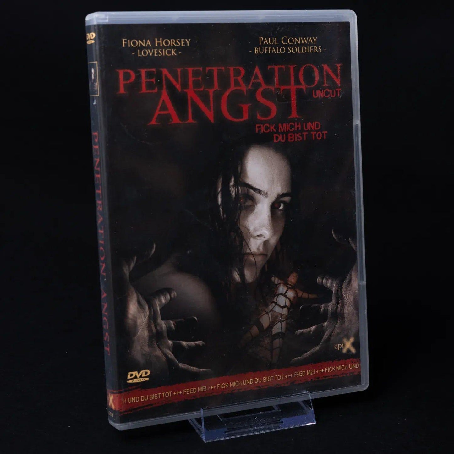 Penetration Angst - Uncut - FSK 18 Horror DVD - PAL - Zustand Sehr Gut