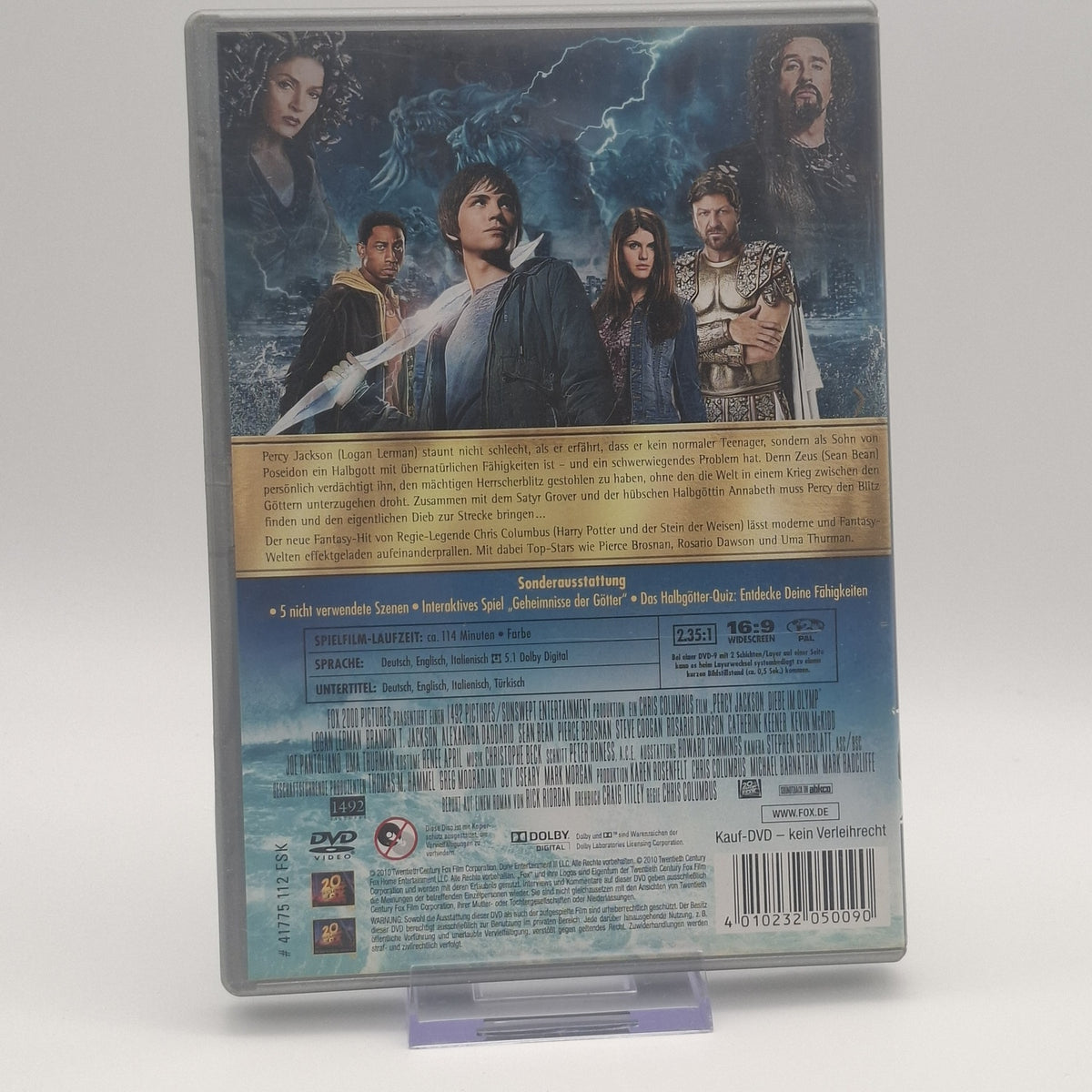 Percy Jackson - Diebe im Olymp - Kein Verleih - DVD - Film - Zustand Sehr Gut