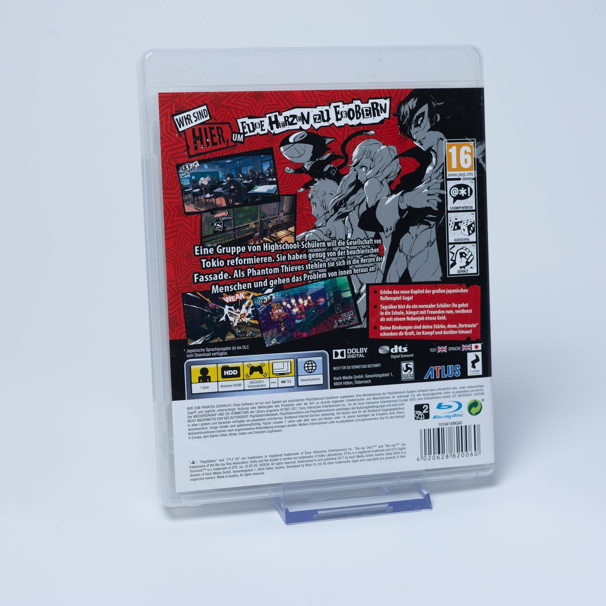 Persona 5 - Playstation 3 PS3 - Mit Anleitung - PAL - deutsch - Gebraucht