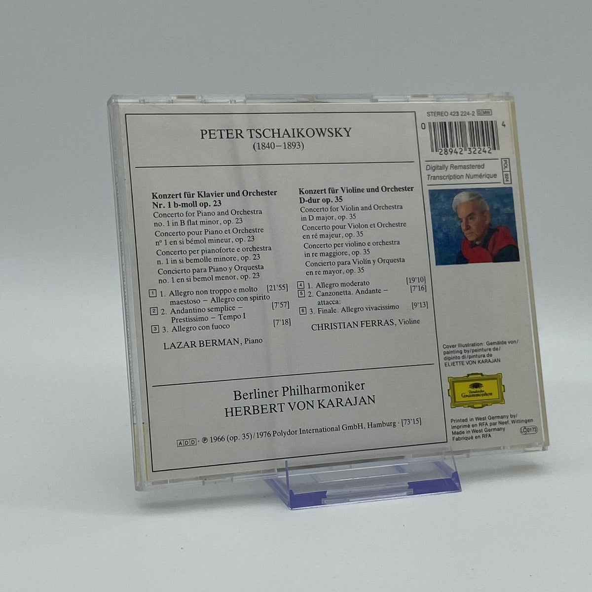 Peter - Klavierkonzert Nr. 1 B-Moll / Violinkonzert D-Dur - CD - Gebraucht