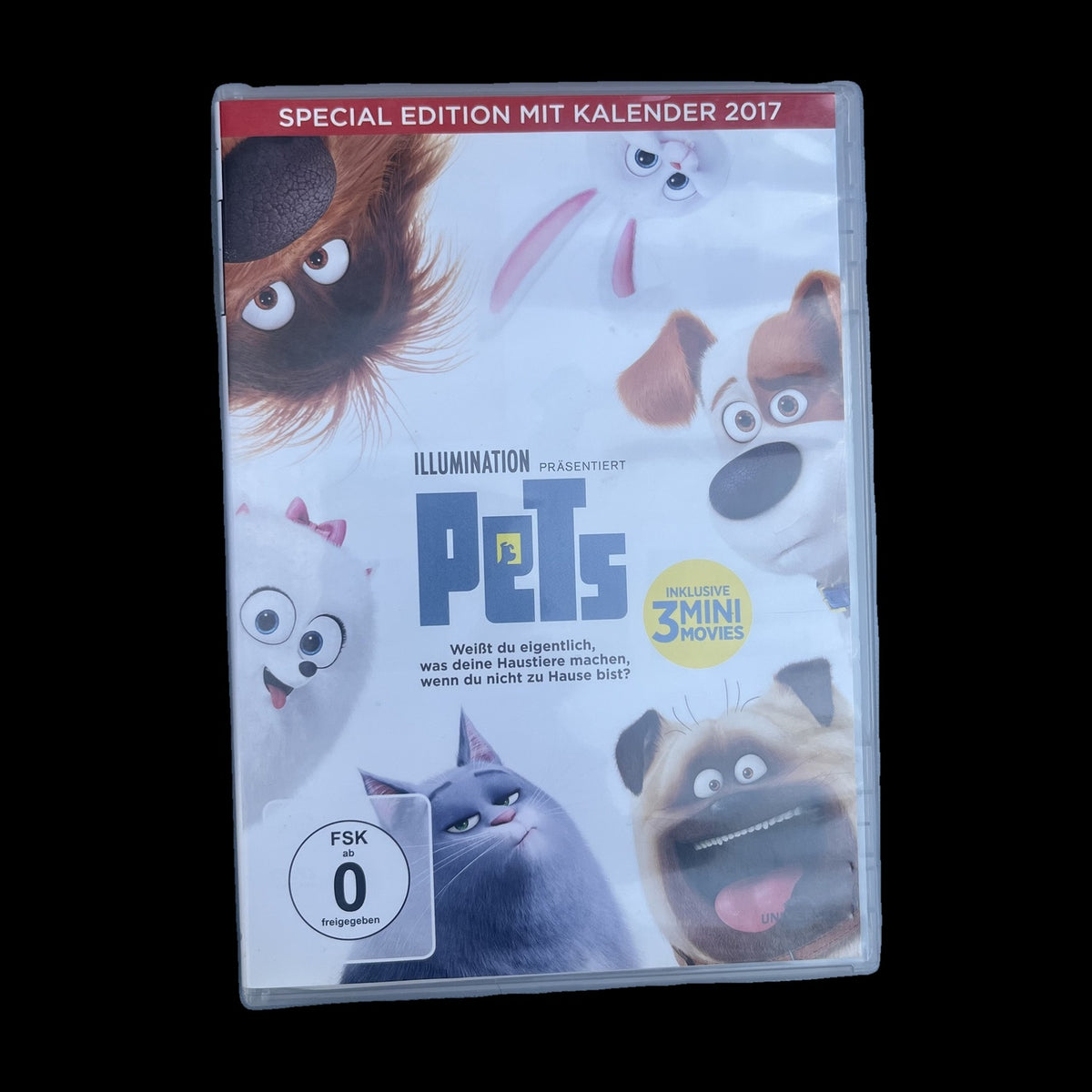Pets - Special Edition mit Kalender 2017 - Animation - DVD - Modern - Gebraucht