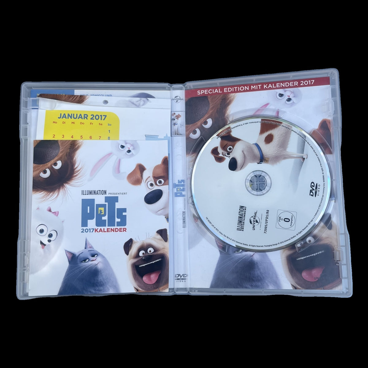 Pets - Special Edition mit Kalender 2017 - Animation - DVD - Modern - Gebraucht