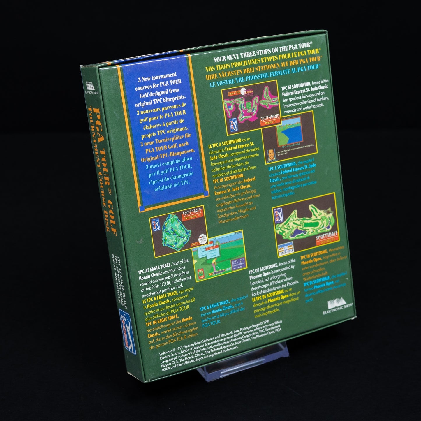 PGA Tour Golf - Amiga Spiel - Big Box CiB - Zustand Sehr Gut