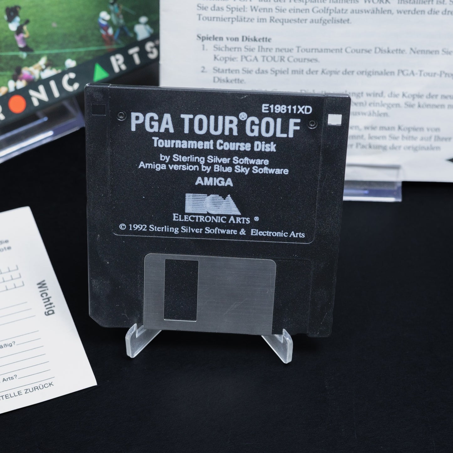 PGA Tour Golf - Amiga Spiel - Big Box CiB - Zustand Sehr Gut
