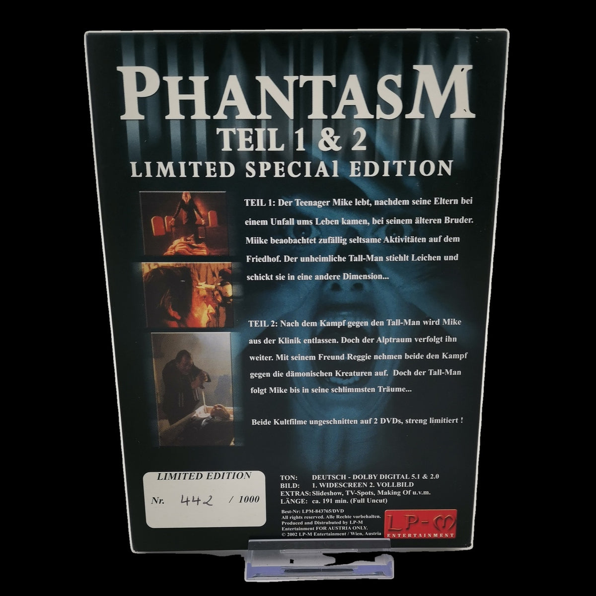 Phantasm - Limited Edition Nr. 442/1000 - Uncut - 2 DVDs - DVD - Film - Sehr gut