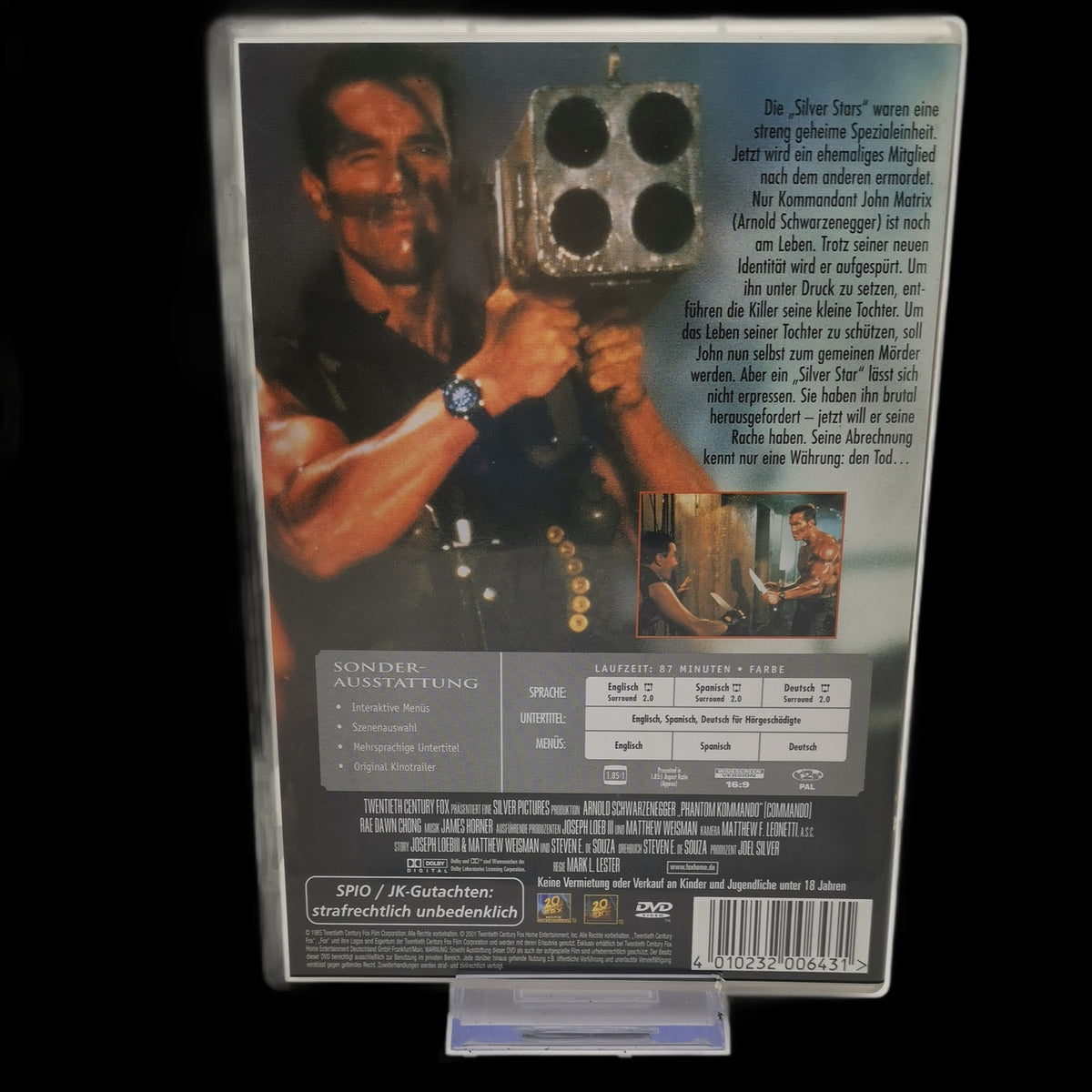 Phantom Kommando - Arnold Schwarzenegger - DVD - Action - Film - Sehr gut