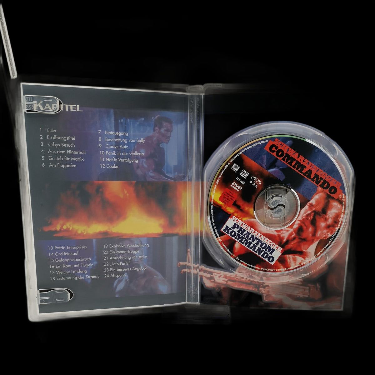 Phantom Kommando - Arnold Schwarzenegger - DVD - Action - Film - Sehr gut
