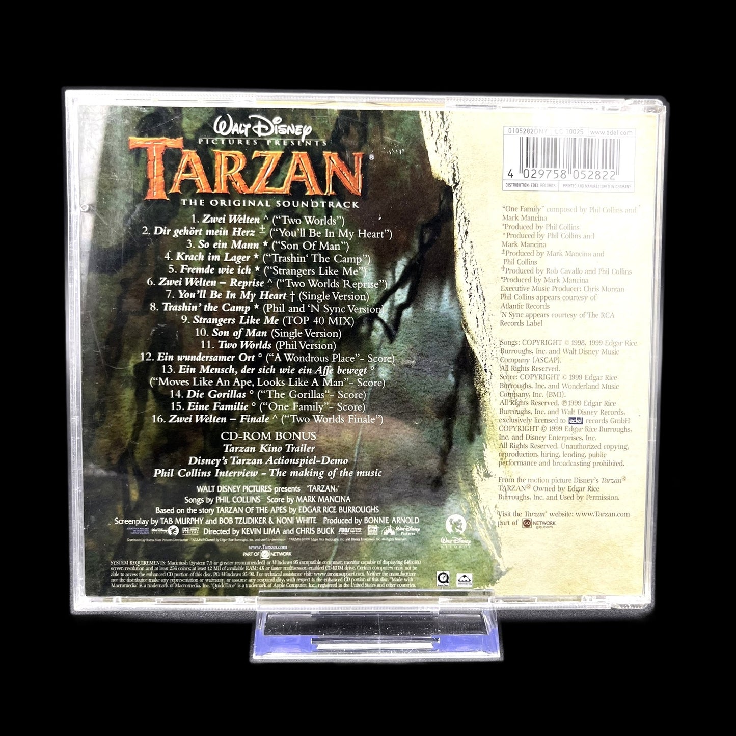 Phil Collins / Mark Mancina - Tarzan (Original Soundtrack) - CD - Album - VG/VG