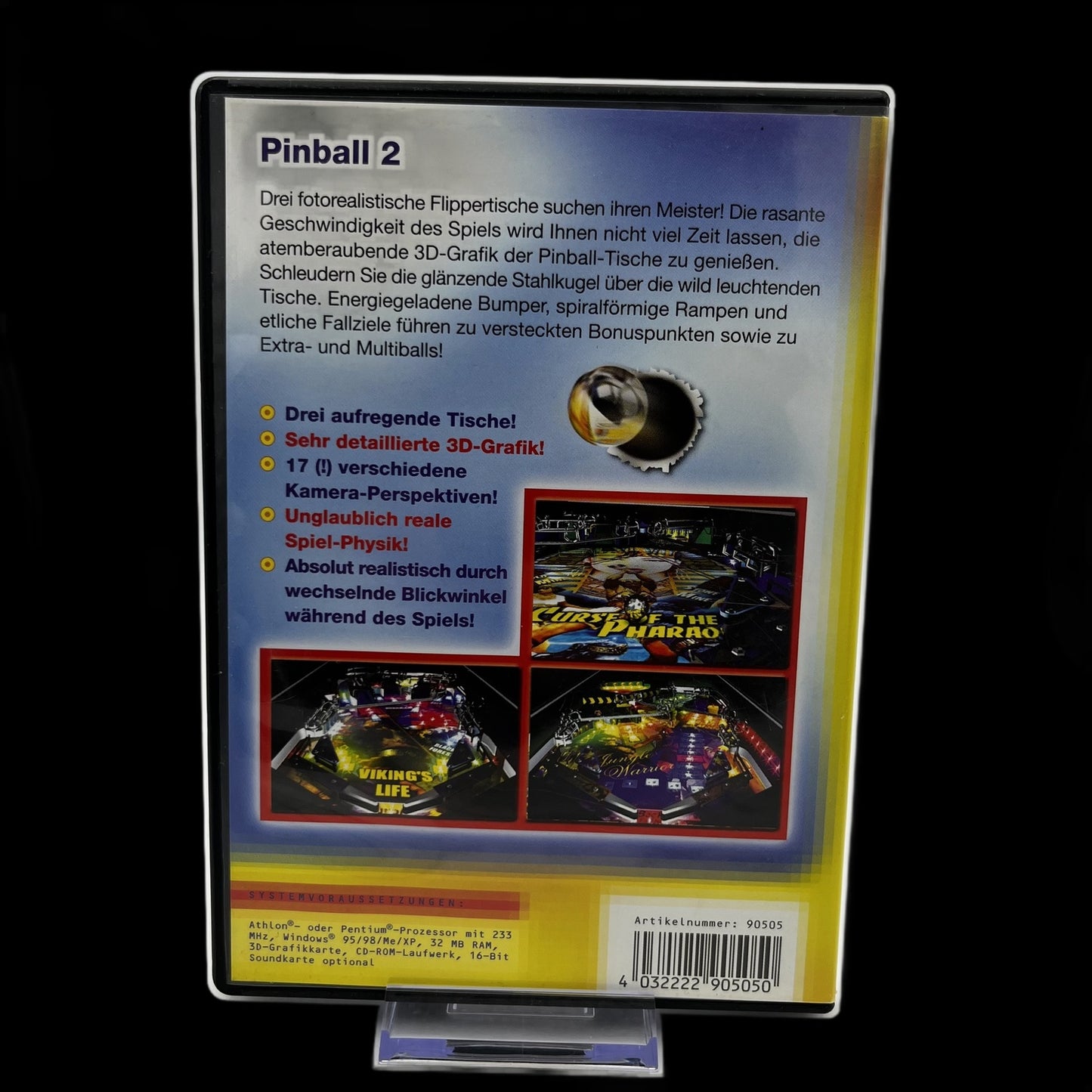Pinball 2 - PC - Complete in Box - PAL - deutsch - Gebraucht
