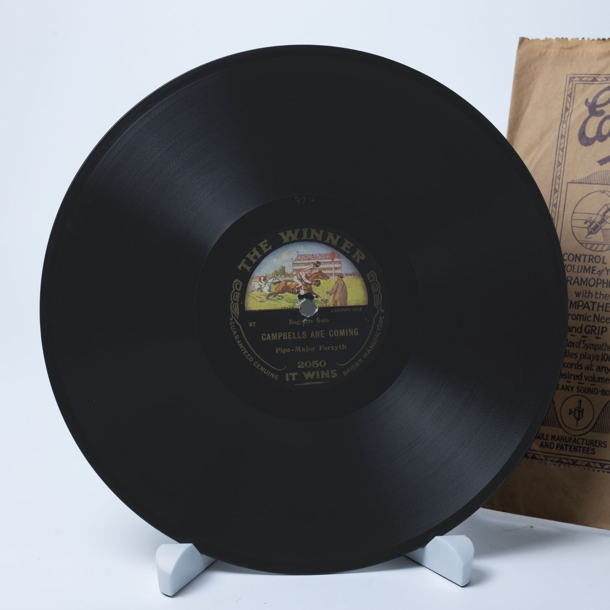 Pipe-Major Forsyth - Cock O' The North / Campbells Are Coming - Shellack - VG/VG