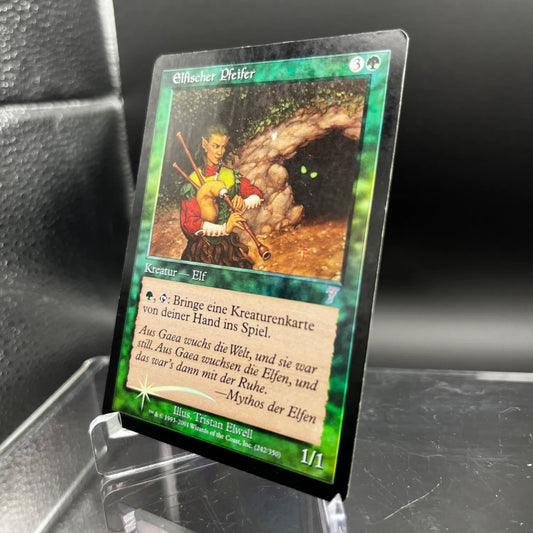 Magic The Gathering - Elfischer Pfeifer - 7ED Seventh Edition - FOIL - DE - GD