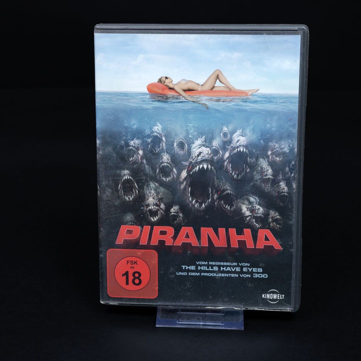Piranha - Kinowelt DVD - mit Filmkatalog - FSK 18 - Zustand Gut