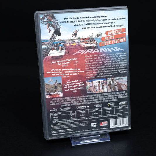 Piranha - Kinowelt DVD - mit Filmkatalog - FSK 18 - Zustand Gut