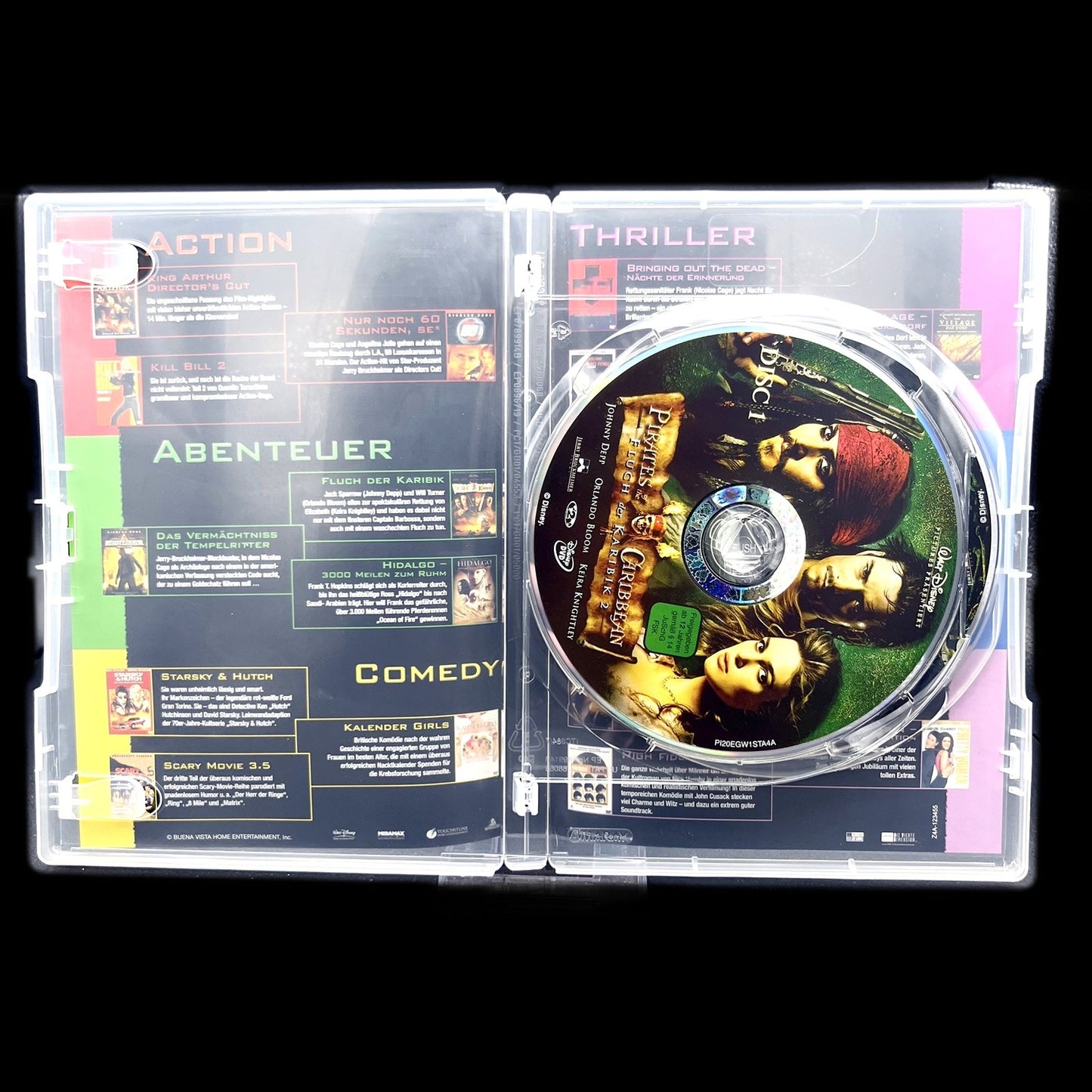 Pirates of the Caribbean: Fluch der Karibik 2 - DVD - Abenteuer - Gebraucht