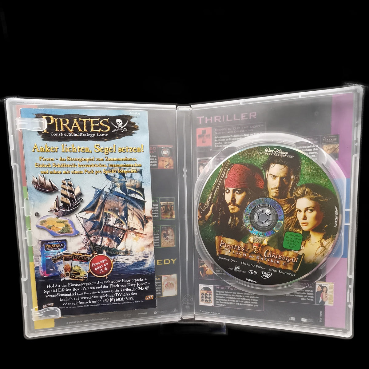 Pirates of the Caribbean: Fluch der Karibik 2 - DVD - Abenteuer - Sehr gut