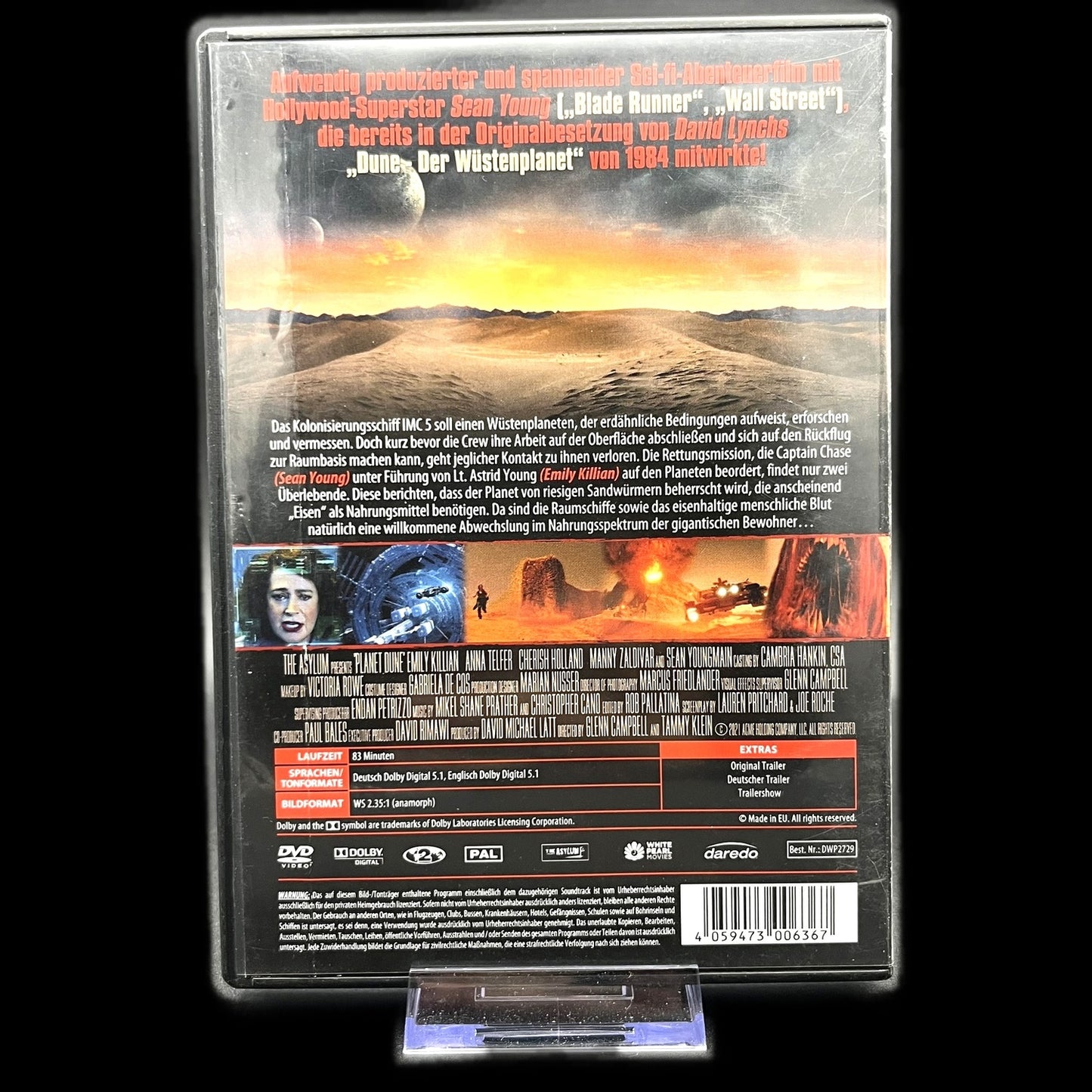 Planet Dune - The Asylum Produktion - Sci-Fi B-Movie - DVD - Monster - Gebraucht