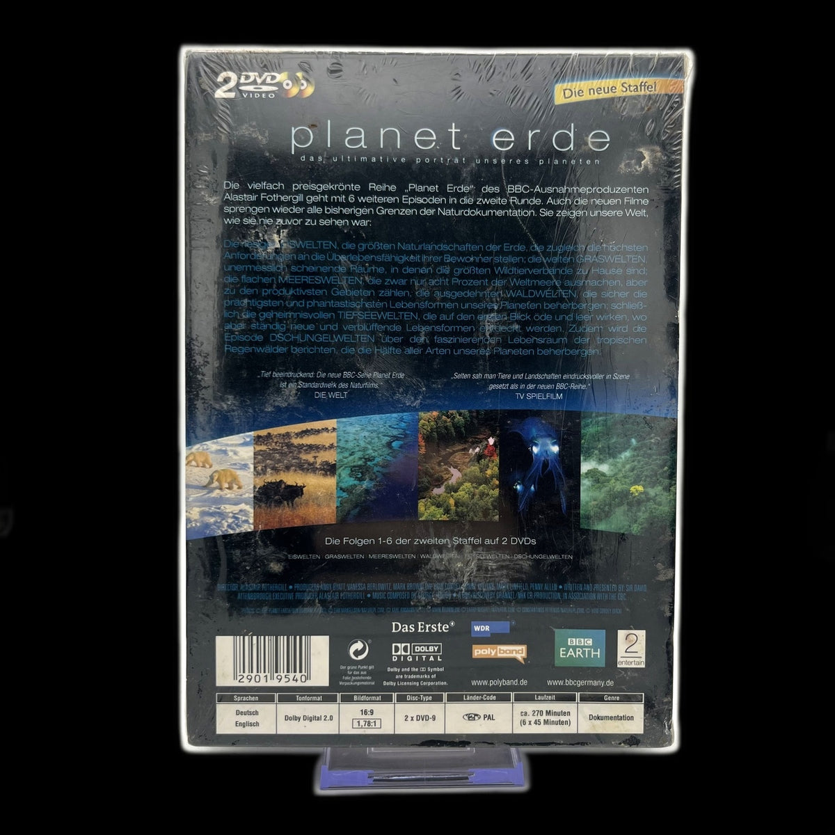 Planet Erde - Die zweite Staffel - 2 DVDs - noch eingeschweißt - DVD - Sehr gut