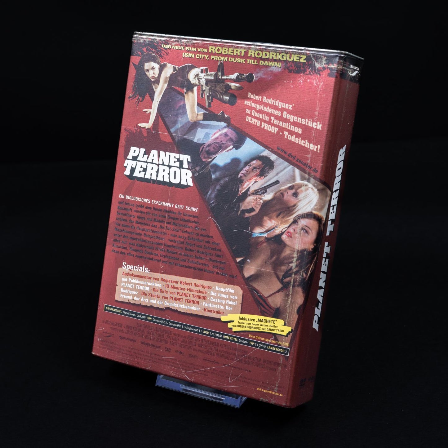 Planet Terror - 2-Disc Limited Collector's Edition - DVD Steelbox - Zustand Gut