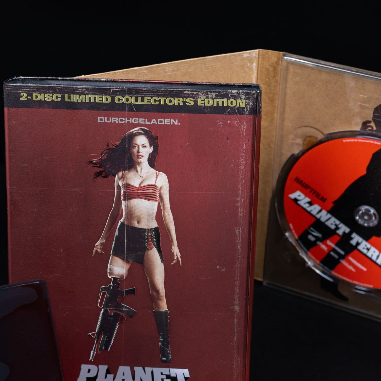 Planet Terror - 2-Disc Limited Collector's Edition - DVD Steelbox - Zustand Gut