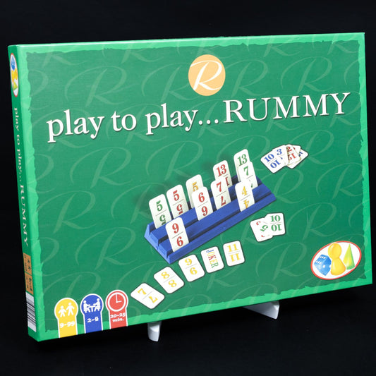 play to play ... RUMMY - Zahlenspiel/Legespiel - 2-4 Spieler - Vollständig
