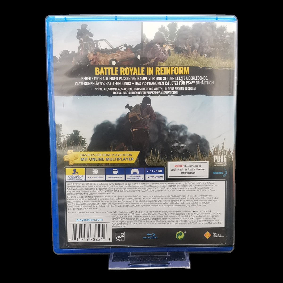 PlayerUnknown's Battlegrounds - Playstation 4 PS4 - CiB - deutsch - Gebraucht