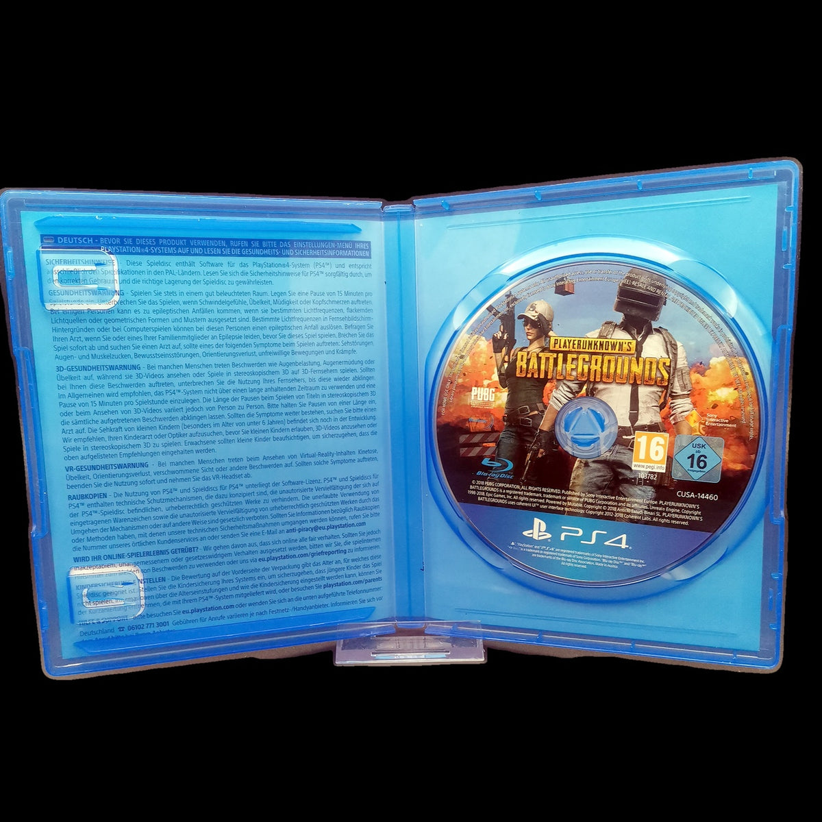 PlayerUnknown's Battlegrounds - Playstation 4 PS4 - CiB - deutsch - Gebraucht