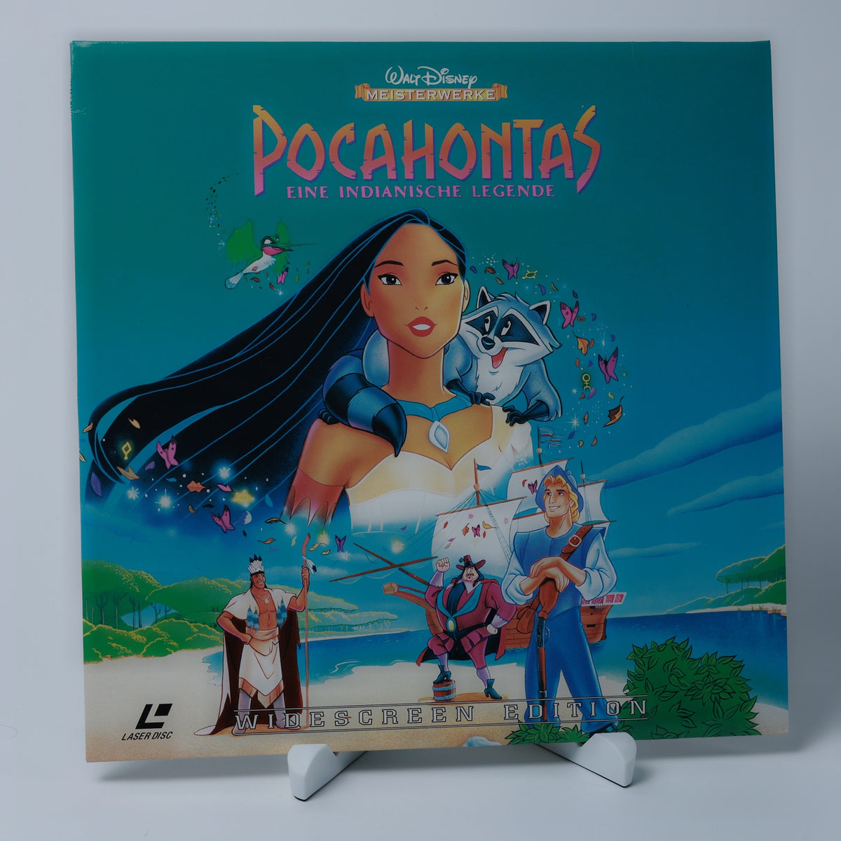 Pocahontas - Eine Indianische Legende - LaserDisc - Disney - Zustand Sehr Gut