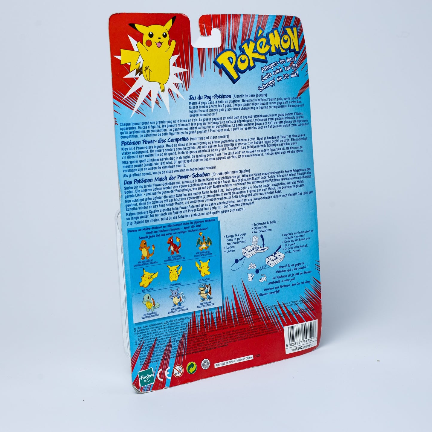 Pokéball Blaster / Power Blaster - Hasbro Spielset - 1999 - Neu & OVP / Sealed