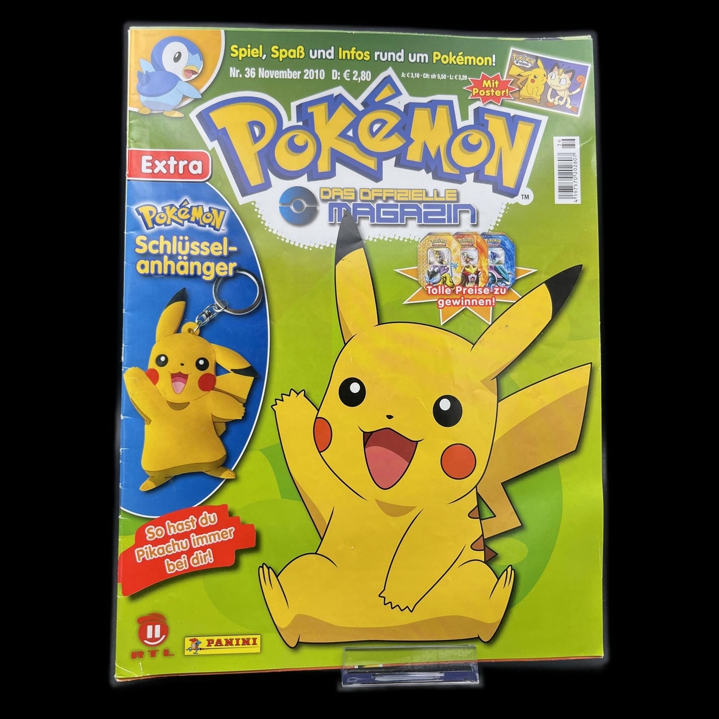 Pokémon Das offizielle Magazin - November 2010 - Comics - deutsch - Gebraucht
