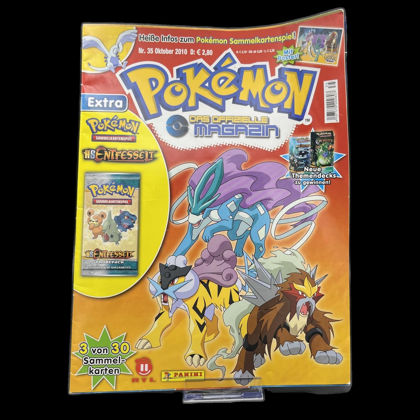 Pokémon Das Offizielle Magazin Nr. 35 - Oktober 2010 - Comics - Gebraucht