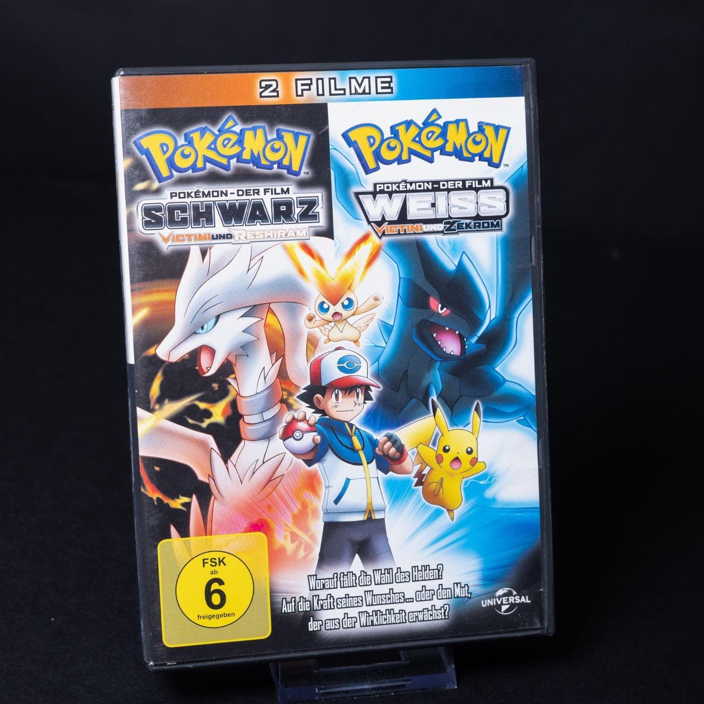 pokmon-2-filme-schwarz-reshiram-weiss-zekrom-pal-deutsch-gebraucht-2 - Utopia Collectibles