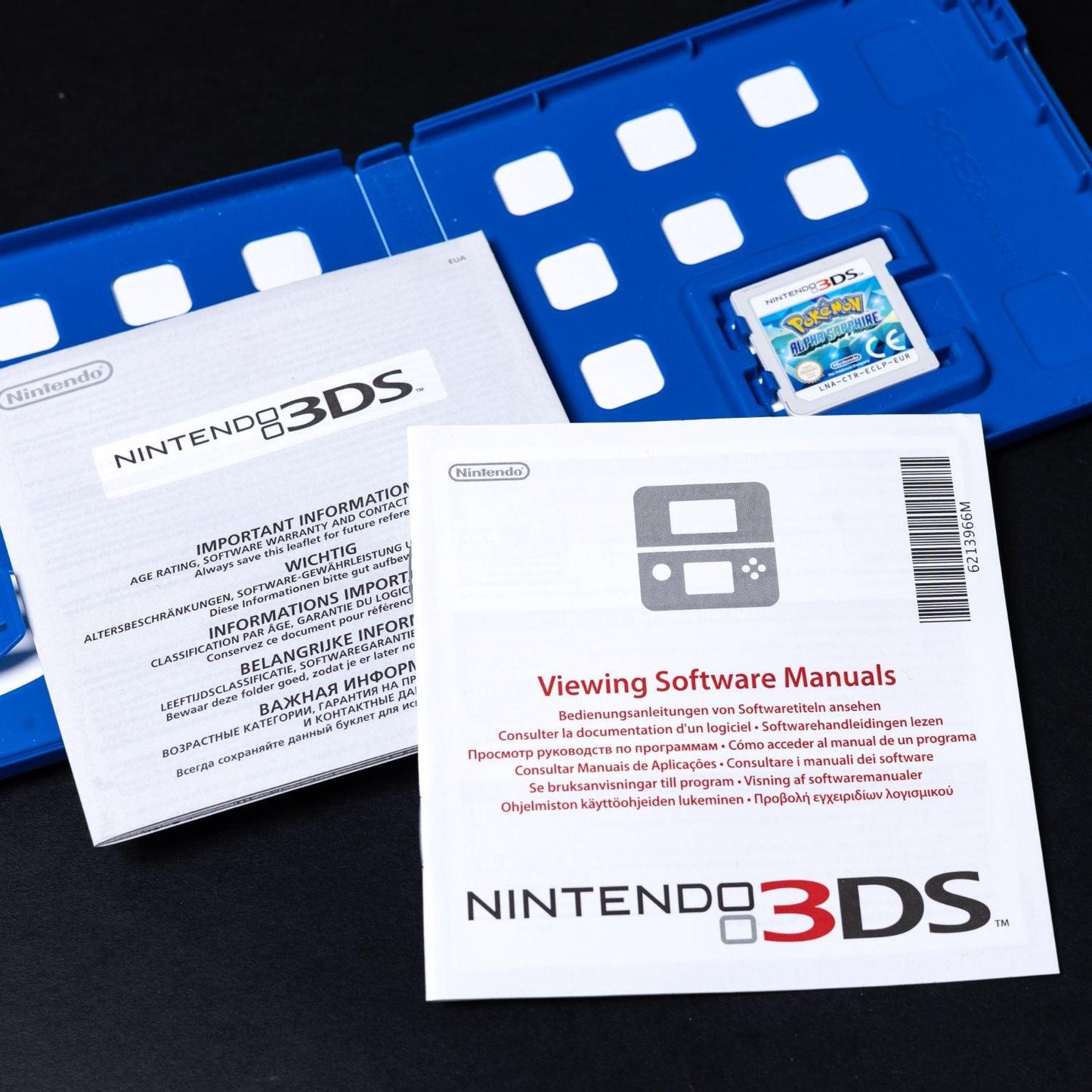 Pokémon Alpha Saphir - Nintendo 3DS Spiel - Zustand Sehr Gut