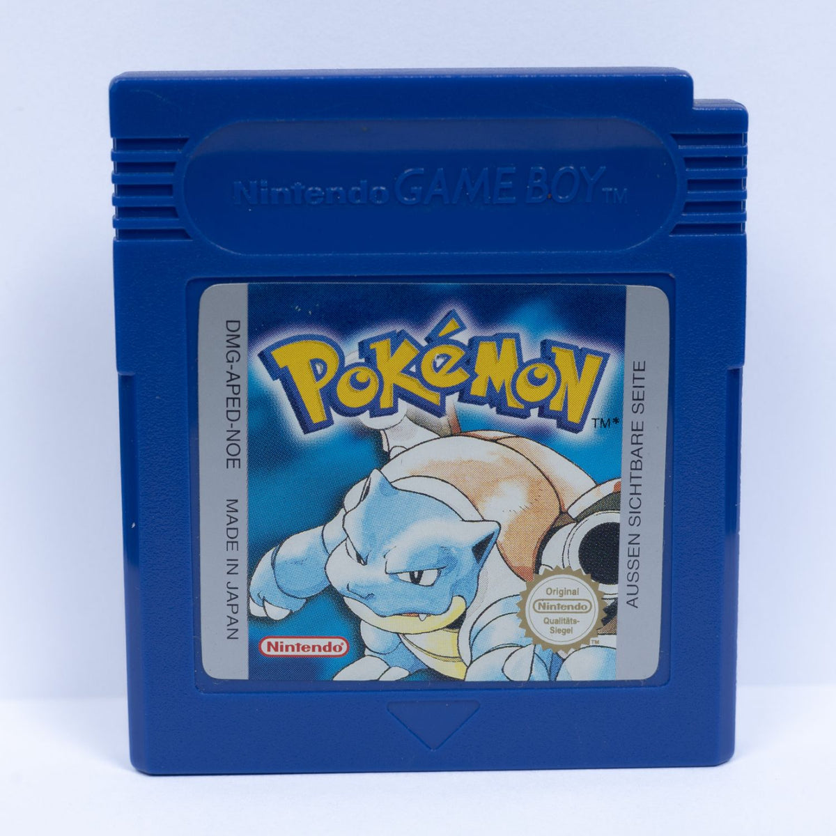 Pokémon Blaue Edition - Game Boy Classic Modul - Retro Gaming - Zustand Gut