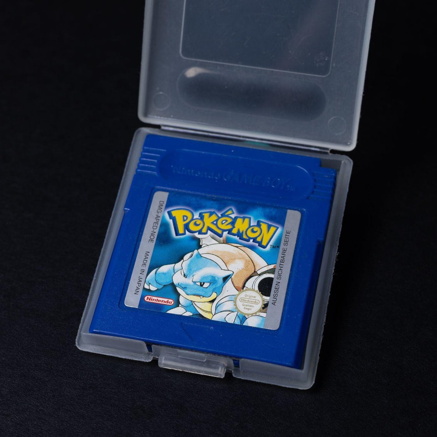 Pokémon - Blaue Edition - Game Boy Spiel mit Anleitung - PAL / DE - Sehr Gut