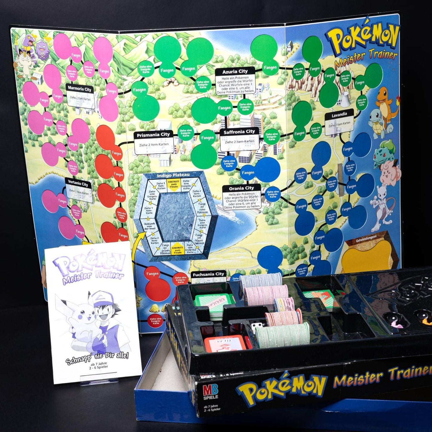 pokmon-meister-trainer-mb-hasbro-spiel-fast-vollstaendig-zust-sehr-gut-6 - Utopia Collectibles