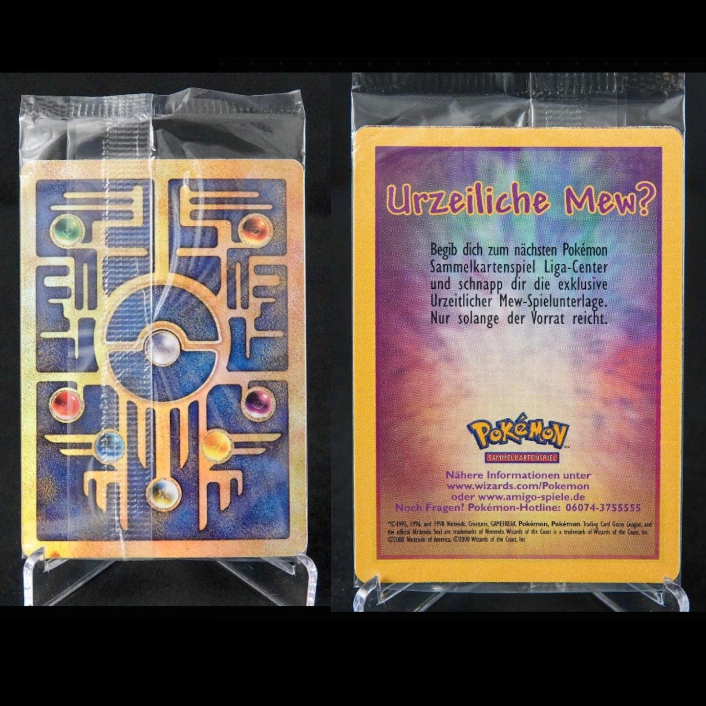 Pokémon Sammelkartenspiel - Ancient Mew - 1999 Kino-Promo - DE - MINT - Sealed