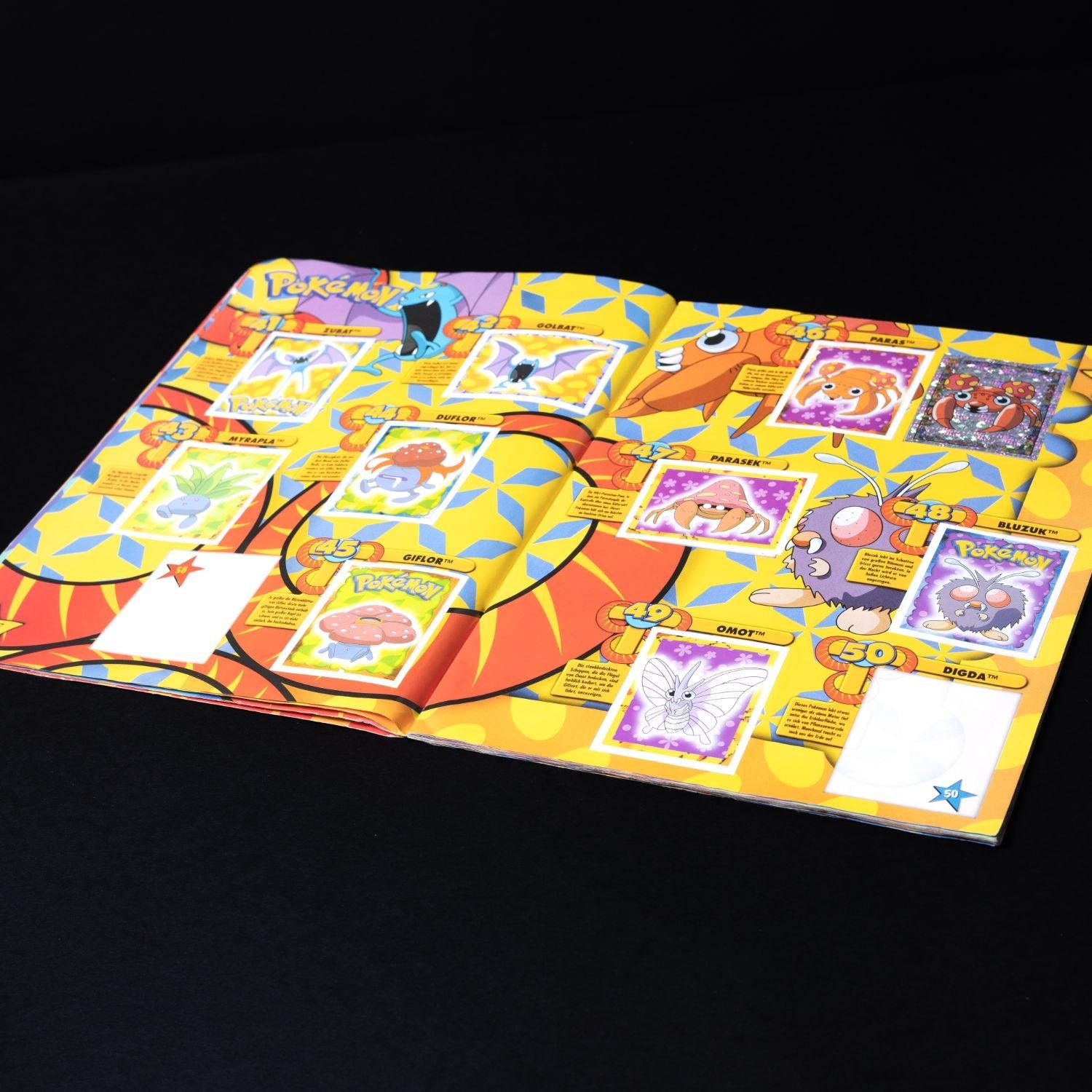 pokmon-sticker-album-panini-1999-237-von-276-stickern-eingeklebt-6 - Utopia Collectibles