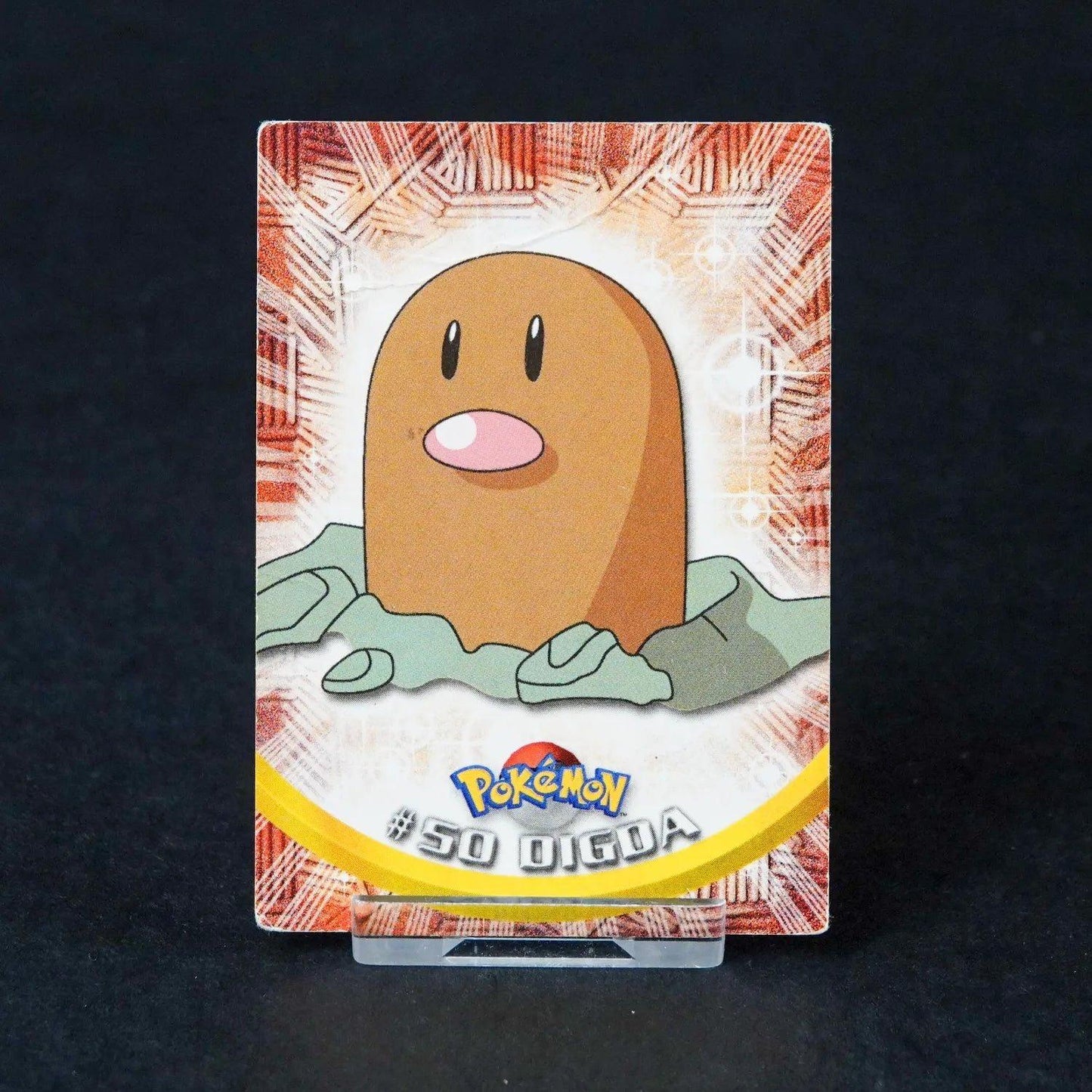 Pokémon topps TCG - TV Animation Edition - #50 Digda - Deutsch - LP