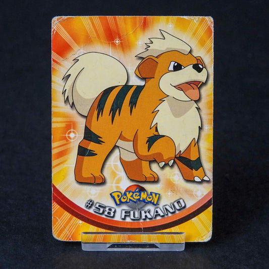 Pokémon topps TCG - TV Animation Edition - #58 Fukano - Deutsch - PL