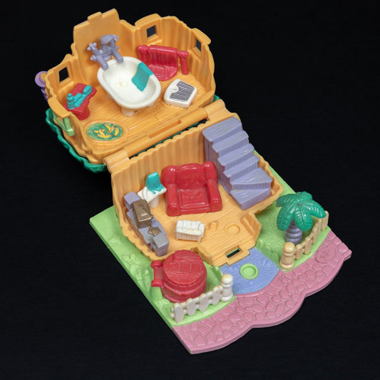 Polly Pocket Spielset / Diorama - Jumbo's Lodge (1994) - Zustand Sehr Gut