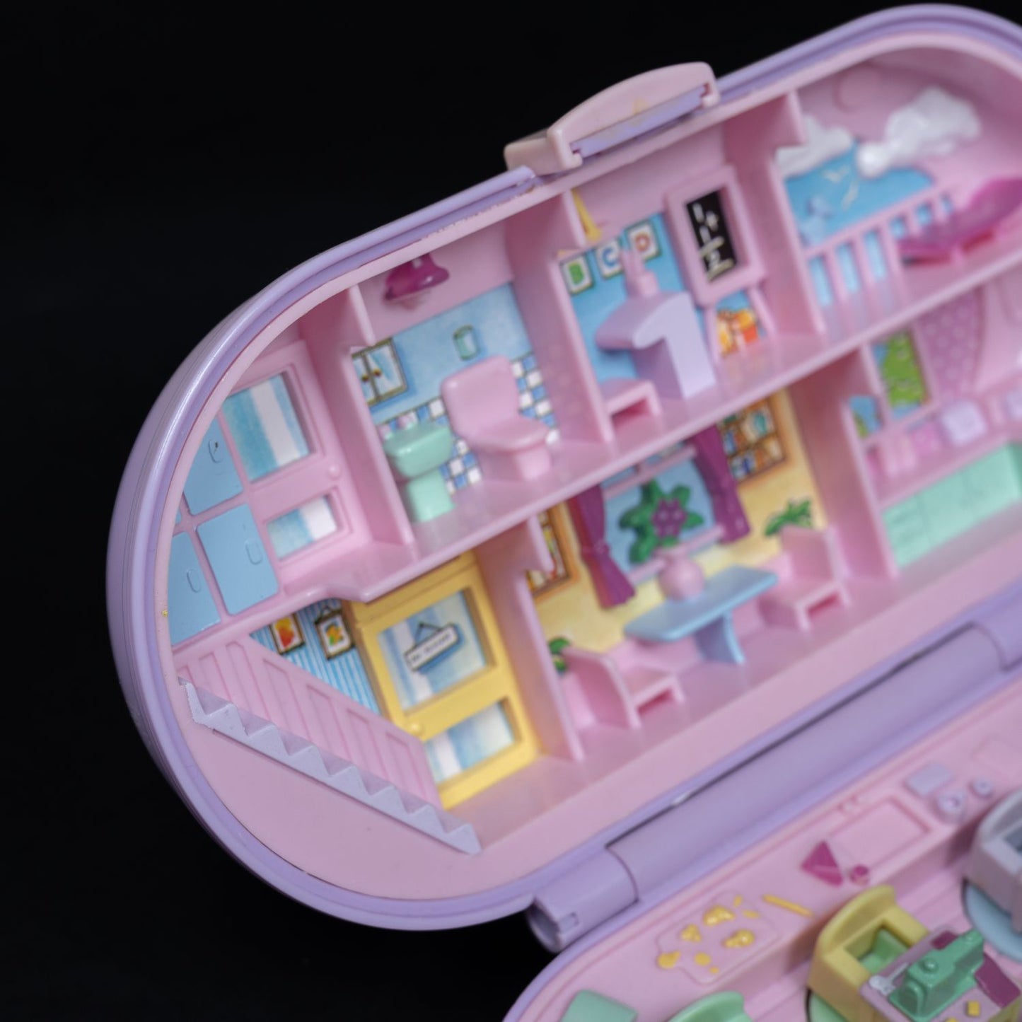 Polly Pocket Spielset / Diorama - Stampin' School (1992) - Zustand Gut