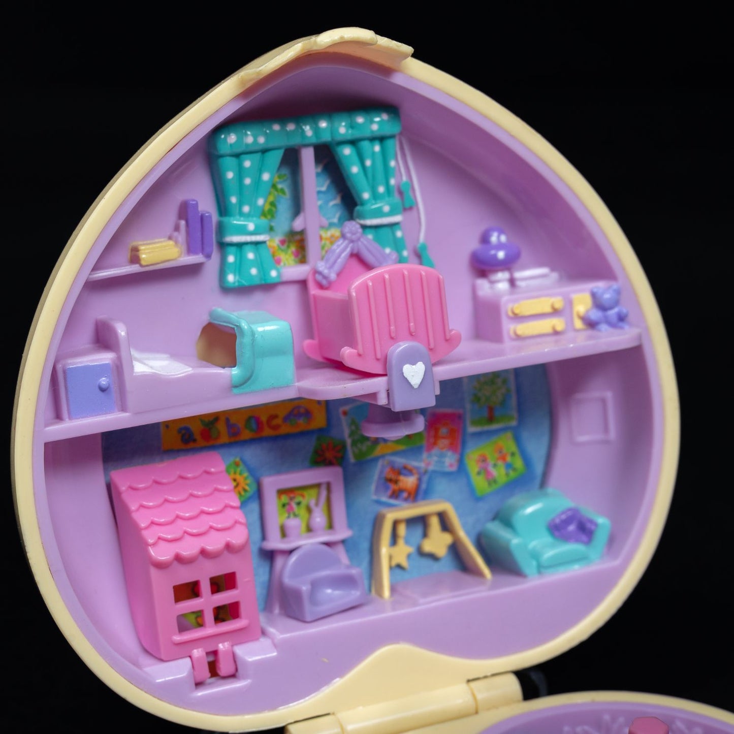 Polly Pocket Spielset / Diorama - Strollin' Baby (1994) - Zustand Sehr Gut