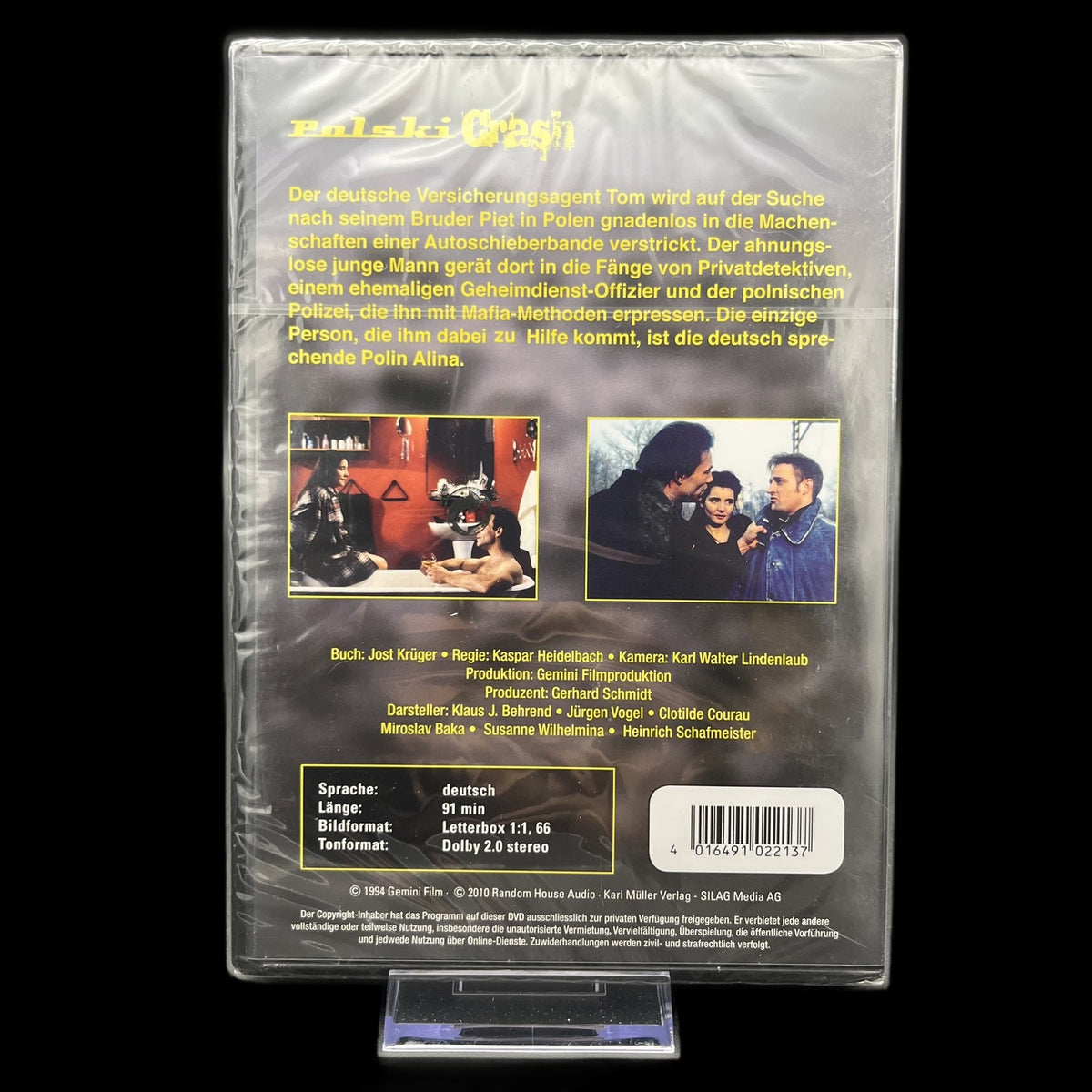 Polski Crash - Originalverpackt - Krimi - DVD - Polizist & Räuber - Film - Neu