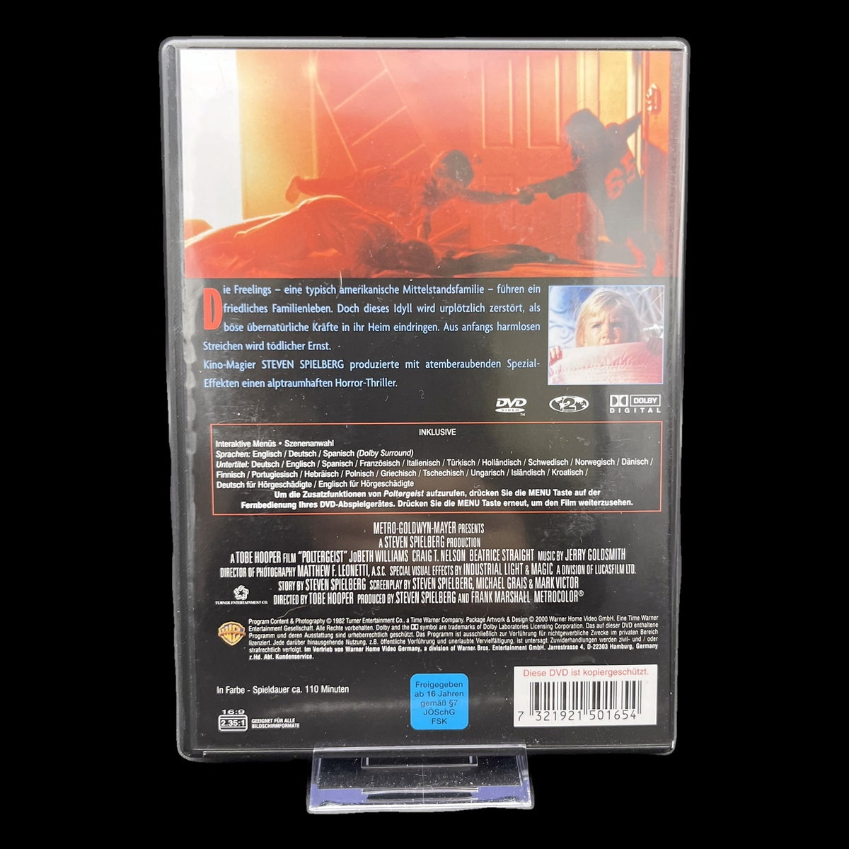 Poltergeist - Tobe Hooper - Steven Spielberg - Horror - DVD - Film - Gebraucht