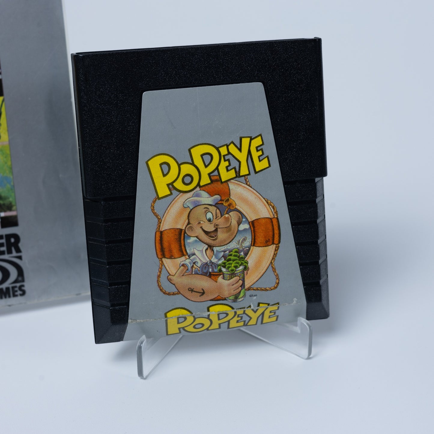 Popeye - Atari 2600 Spiel - mit Spielekatalog - Funktioniert - Zustand Sehr Gut